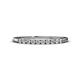 1 - Emlynn 2.00 mm Diamond 10 Stone Wedding Band 
