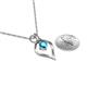 4 - Sallie London Blue Topaz Heart Pendant 