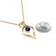 4 - Sallie Blue Sapphire Heart Pendant 