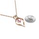 4 - Sallie Pink Tourmaline Heart Pendant 
