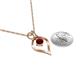 4 - Sallie Red Garnet Heart Pendant 