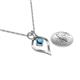 4 - Sallie Blue Diamond Heart Pendant 