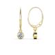 1 - Cara Diamond (4mm) Solitaire Dangling Earrings 