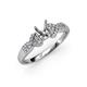 2 - Keyna Semi Mount Engagement Ring 