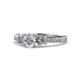 1 - Freya Diamond Butterfly Engagement Ring 