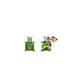 1 - Sera Green Garnet and Diamond Two Stone Stud Earrings 