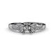 3 - Keyna Semi Mount Engagement Ring 