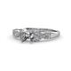 1 - Keyna Semi Mount Engagement Ring 