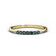 1 - Reina 2.00 mm London Blue Topaz Wedding Band 