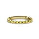 1 - Ashlyn 1.80 mm Yellow Sapphire 3/4 Eternity Band 