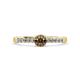 3 - Juan Smoky Quartz and Diamond Engagement Ring 