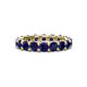 1 - Laida 3.80 mm Blue Sapphire Eternity Band 