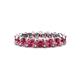 1 - Laida 3.80 mm Pink Tourmaline Eternity Band 