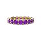 1 - Laida 3.80 mm Amethyst Eternity Band 