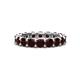 1 - Laida 3.80 mm Red Garnet Eternity Band 