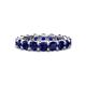 1 - Laida 3.80 mm Blue Sapphire Eternity Band 