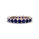 1 - Laida 3.40 mm Blue Sapphire Eternity Band 