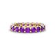 1 - Laida 3.40 mm Amethyst Eternity Band 