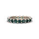 1 - Laida 3.40 mm London Blue Topaz Eternity Band 