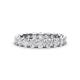 1 - Laida 3.40 mm White Sapphire Eternity Band 