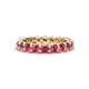 1 - Laida 3.40 mm Pink Tourmaline Eternity Band 
