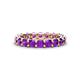 1 - Laida 3.40 mm Amethyst Eternity Band 