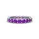 1 - Laida 3.40 mm Amethyst Eternity Band 
