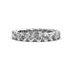 1 - Lucida 3.80 mm Round Diamond U Prong Eternity Band 