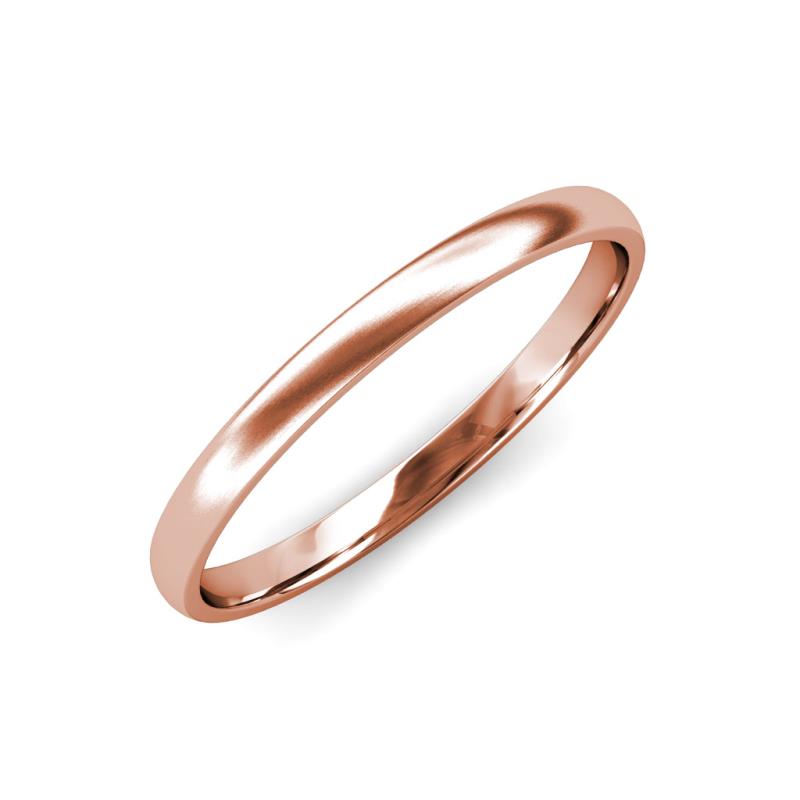 Valerio Satin Finish Dome Wedding Band (2.00 mm) 