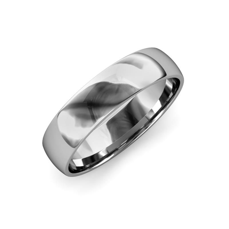 Valerio High Polish 2.00 mm Dome Wedding Band 