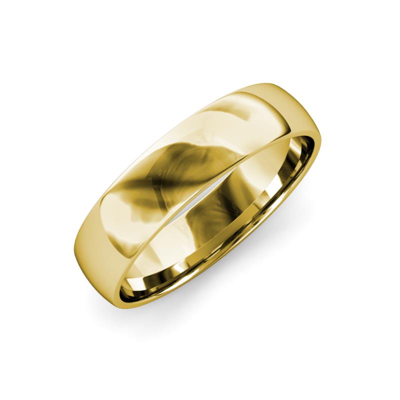 Valerio High Polish 2.00 mm Dome Wedding Band 