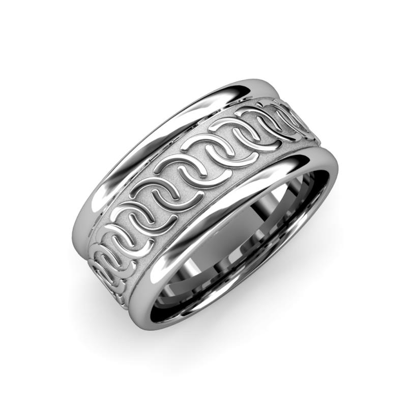 Eavan High Polish 6.00 mm Celtic Wedding Band 