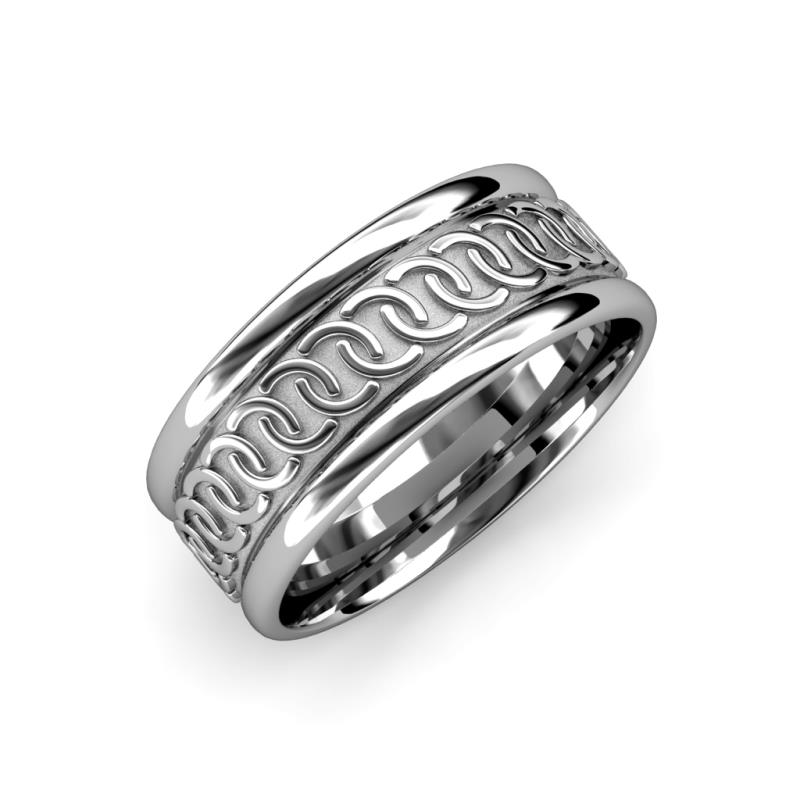 Eavan High Polish 6.00 mm Celtic Wedding Band 