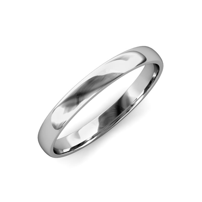 Valerio High Polish 2.00 mm Dome Wedding Band 