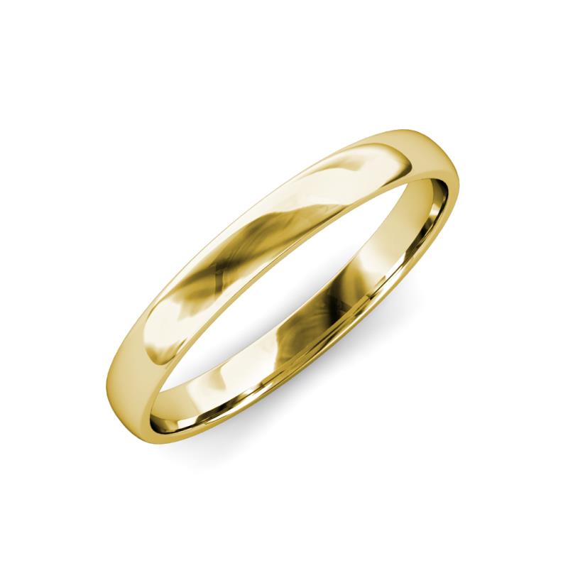Valerio High Polish 2.00 mm Dome Wedding Band 