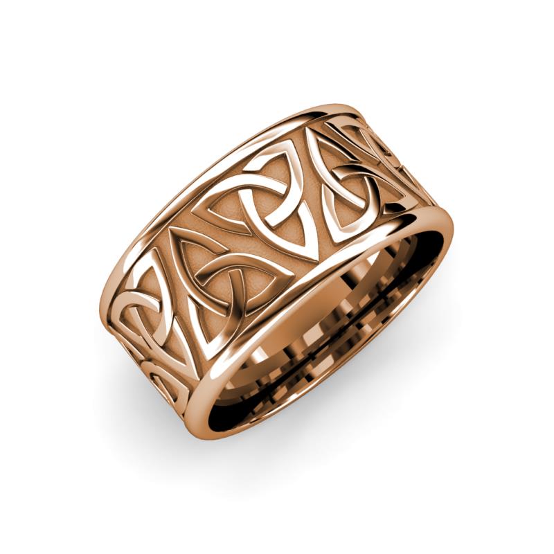 Arden High Polish 7.00 mm Celtic Trinity Knot Wedding Band 