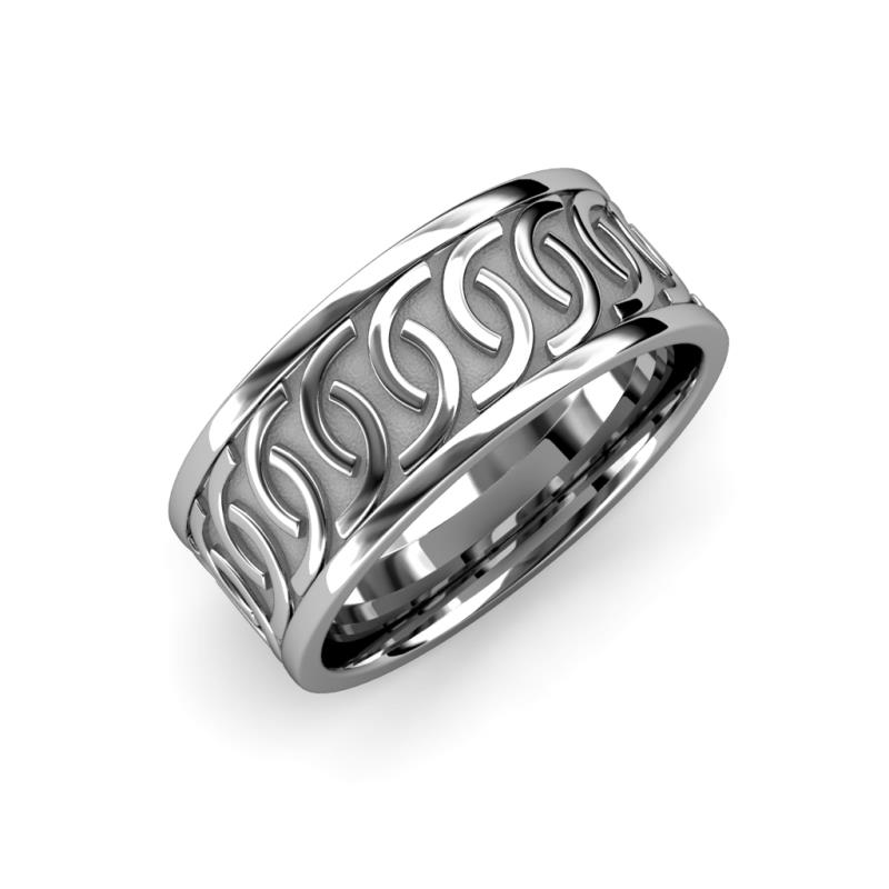 Eavan High Polish 6.00 mm Celtic Wedding Band 