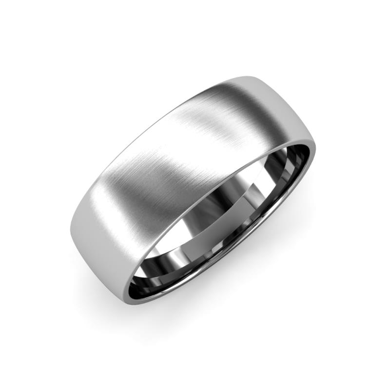 Valerio Satin Finish Dome Wedding Band (2.00 mm) 