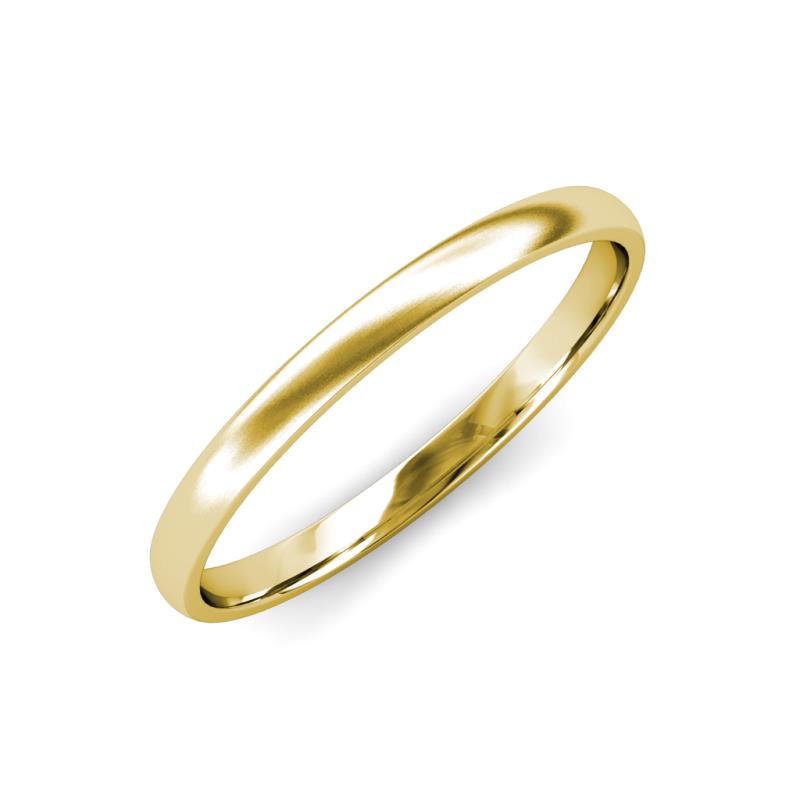 Valerio Satin Finish Dome Wedding Band (2.00 mm) 