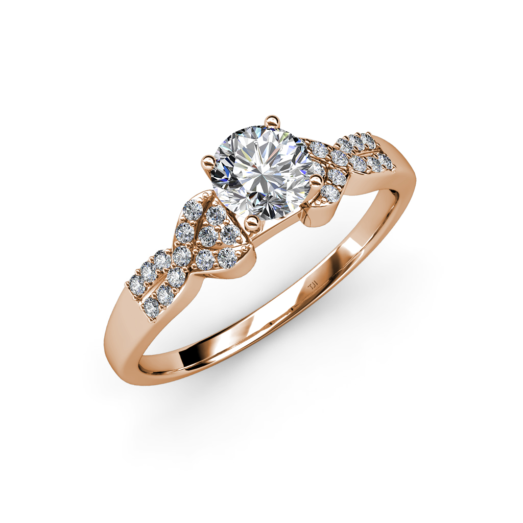 Keyna Semi Mount Engagement Ring 