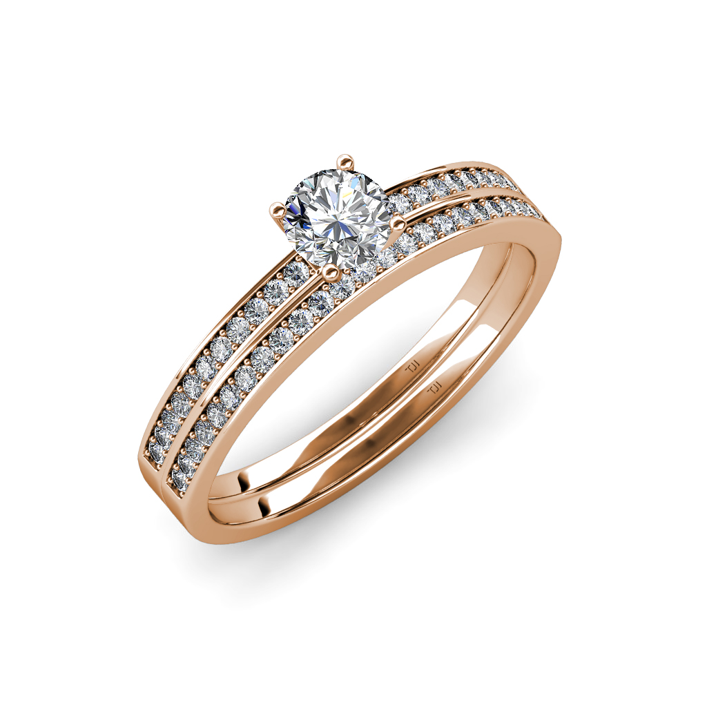 Evika Semi Mount Bridal Set Ring 