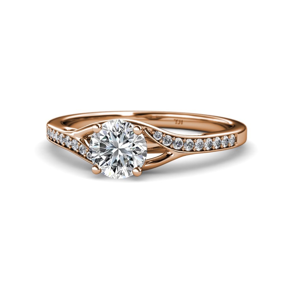 Grianne Signature Semi Mount Bypass Engagement Ring 
