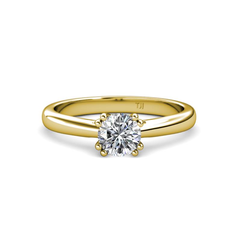 Alaya Signature 8 Prong Semi Mount Solitaire Engagement Ring 