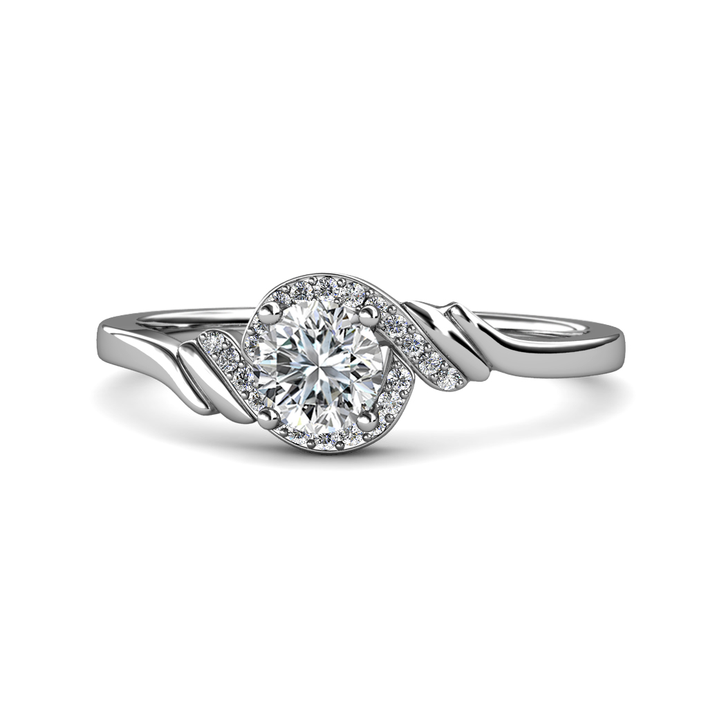 Oriana Signature Semi Mount Bypass Engagement Ring 