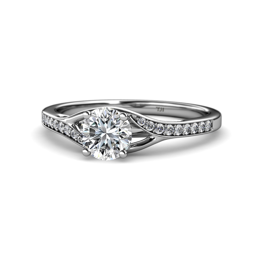 Grianne Signature Semi Mount Bypass Engagement Ring 