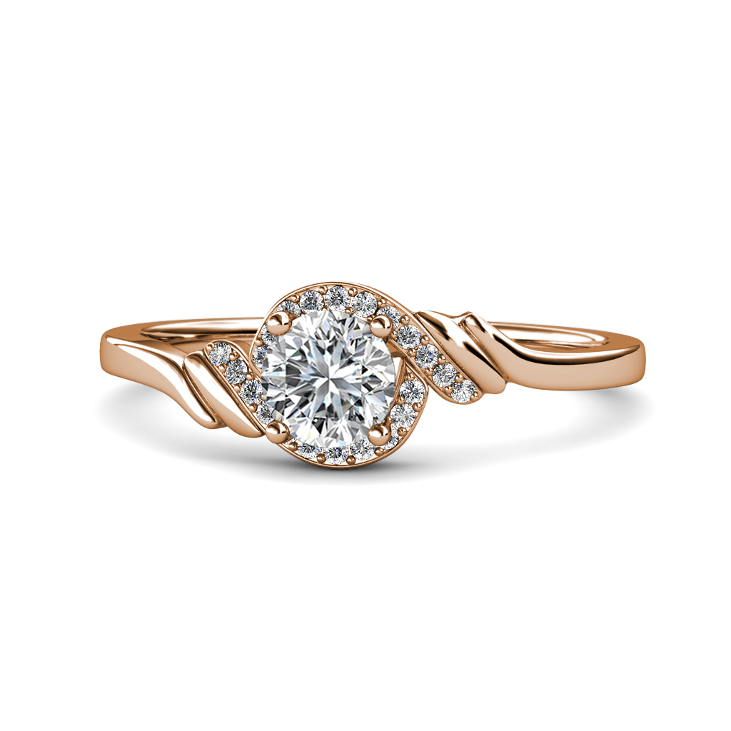 Oriana Signature Semi Mount Bypass Engagement Ring 