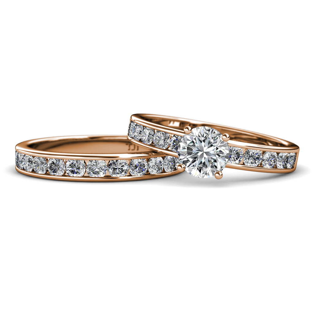 Salana Classic Semi Mount Bridal Set Ring 