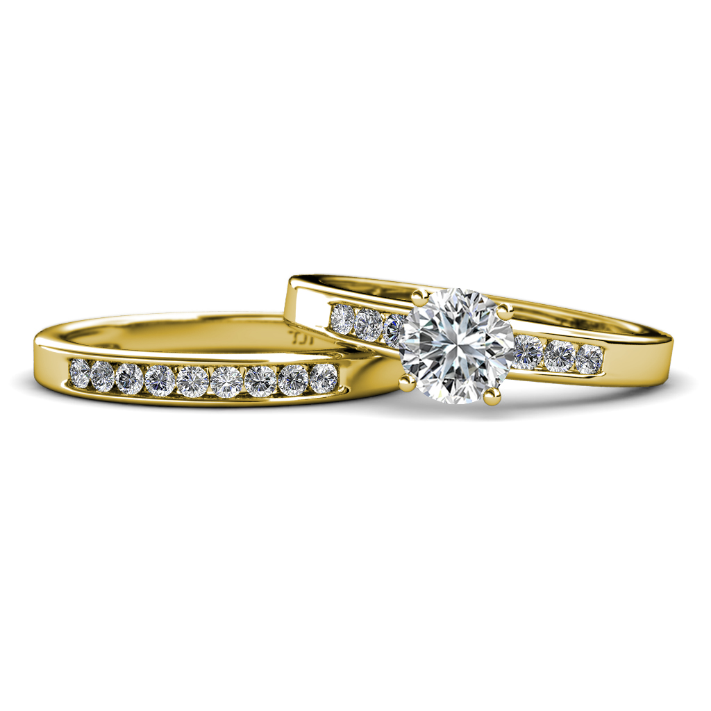 Merlyn Classic Semi Mount Bridal Set Ring 