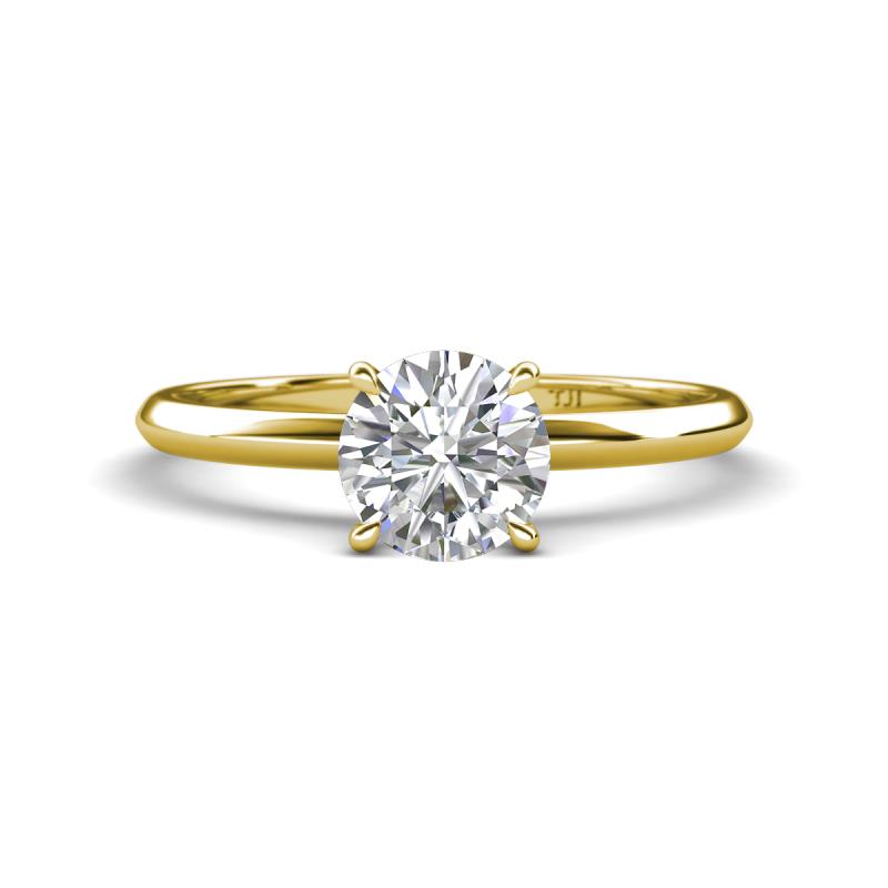 Elodie Semi Mount Solitaire Engagement Ring 