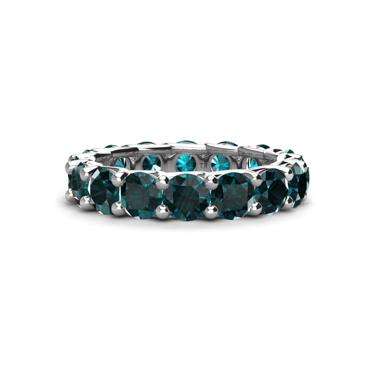 Laida 4.00 mm London Blue Topaz Eternity Band 